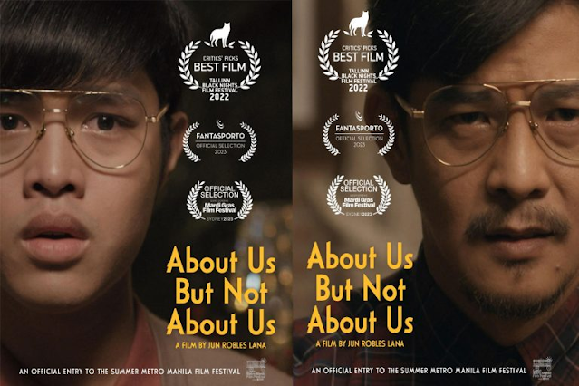 REVIEW OF JUN LANA'S 'ABOUT US BUT NOT ABOUT US': AN ACTING DUEL FOR LEADS ROMNICK SARMENTA AND ELIJAH CANLAS - READ it all in showbizportal.net