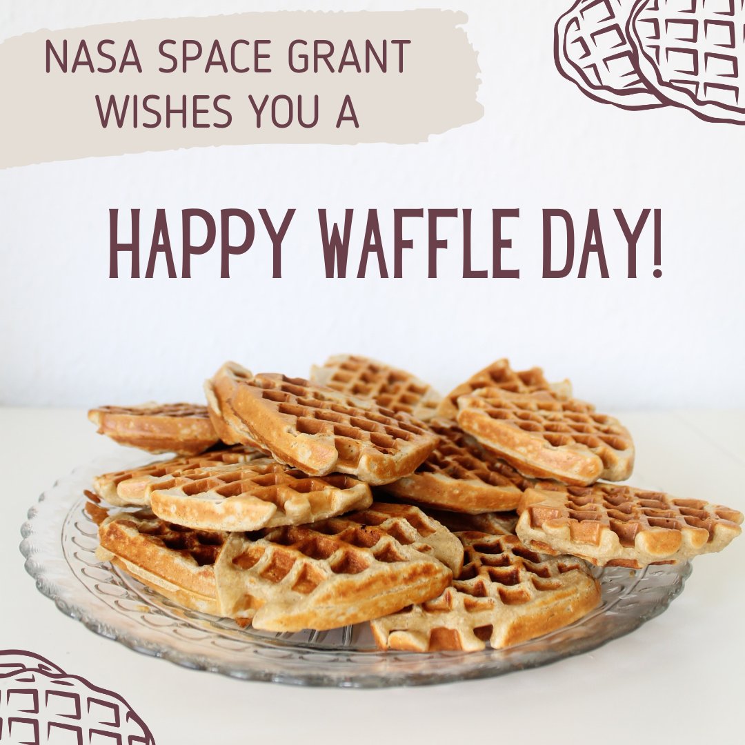 N_SGFoundation's tweet photo. Celebrate w/ #NASASpaceGrant! π
"WAFFLE" π§ of opportunities! π―
#STEM π©πΏβπ¬ #Research ποΈ #Fellowships π§πΌβπ #NASAInternships π©πΏβπ #Scholarships π°οΈ #TeamCompetitions ππΎ π©πΎβπ» π©πΏβπ #Science π¬ #Engineering π©π»βπ§ #Math π©π½βπ«
Where do YOU fit in?
π : https://t.co/BNXkgqOROm https://t.co/8pfnXHbPUz