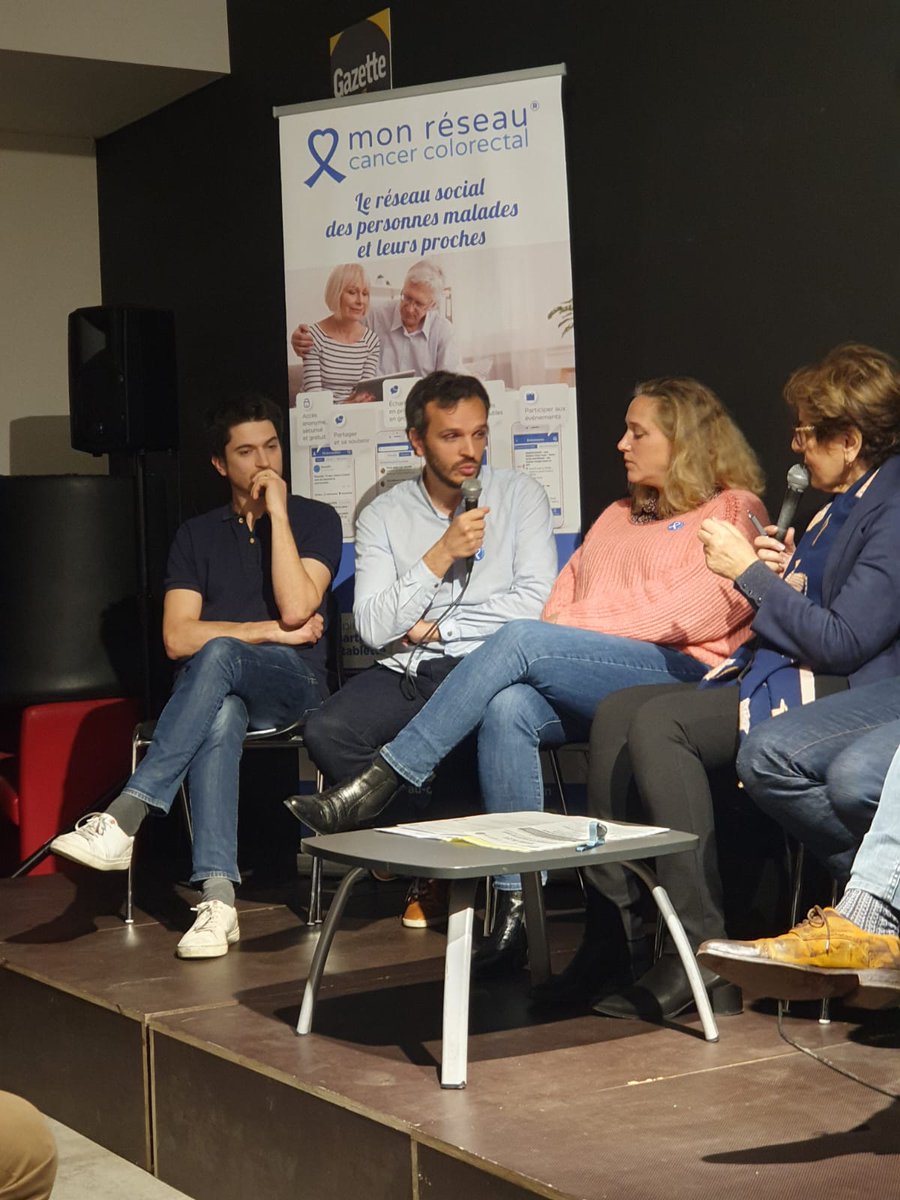 CSarrauste's tweet image. Ce vendredi 24/03 pour #MarsBleu #ECCAM2023 @reseauKcolorect était en conférence live à @GazetteLive34 avec @RadioAviva34 et @AesioSante #CliniqueBeauSoleil pour parler dépistage du #Cancer  #Colorectal - Bientôt le replay !
 🙏Merci pour l&apos;invitation !