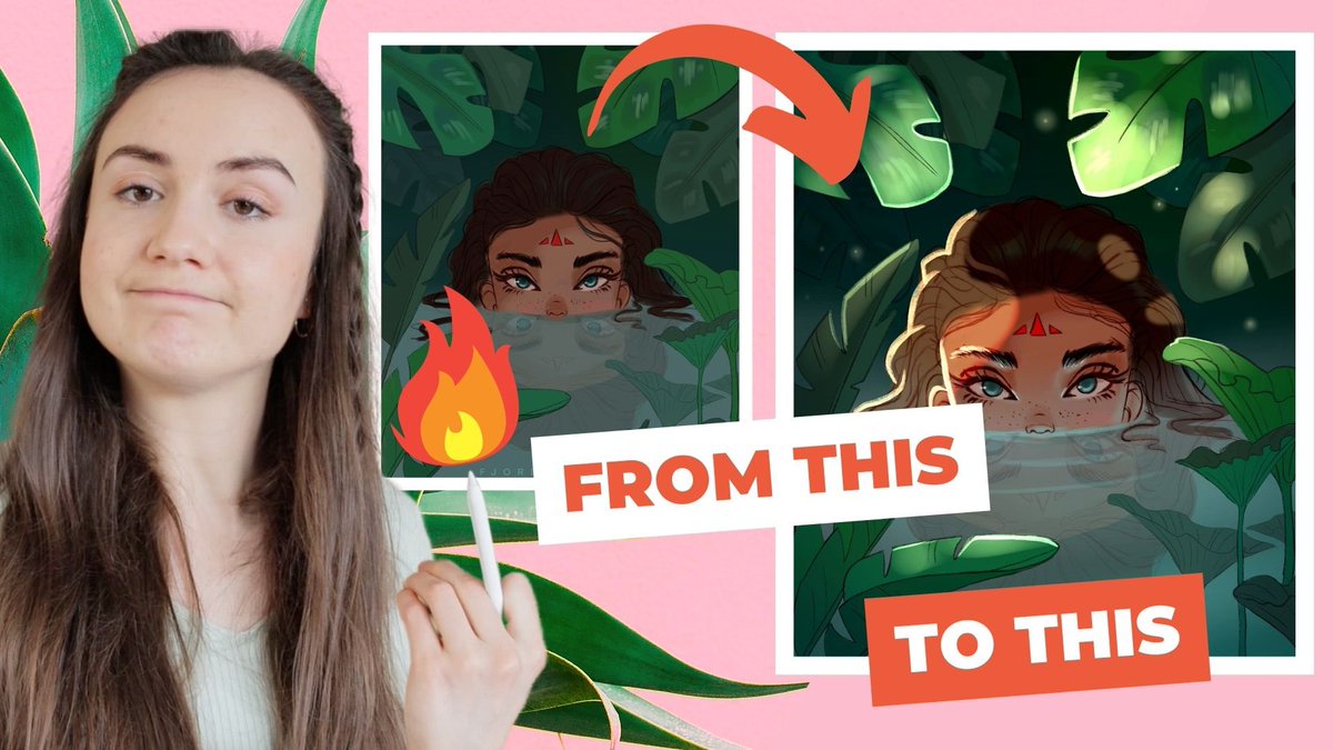 fjordwind's tweet image. Hi Twitter I made a REALLY good Video for artists 🙆🏻♀️ showing secrets ‘n stuff 🤫
#arttutorials #digitalart #YouTube