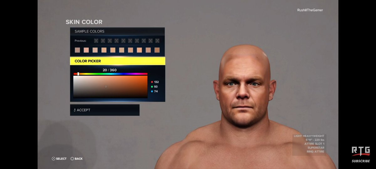 I REALLY MADE A FIRE BENOIT, THIS LOWKEY THE TYPE OF BENOIT IVE BEEN TRYING TO MAKE FOR YEARS! 
#WWE2K23 