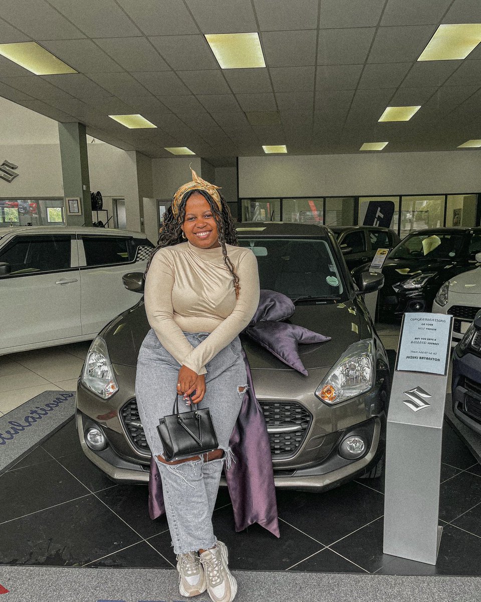 Sam_Magingxa's tweet photo. “Now everything is alright…you see my new car, right?” Or whatever Nasty C said🥰❤️ https://t.co/rGTabFAPPp