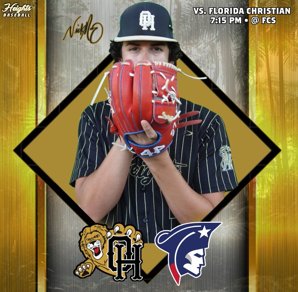 Tonight your Olympic Heights Lions head down to Miami to take on the Florida Christian Patriots for an away game at 7:15 pm. Go Lions! #ohlions #lionsbaseball #lockedin #getonthetrain
