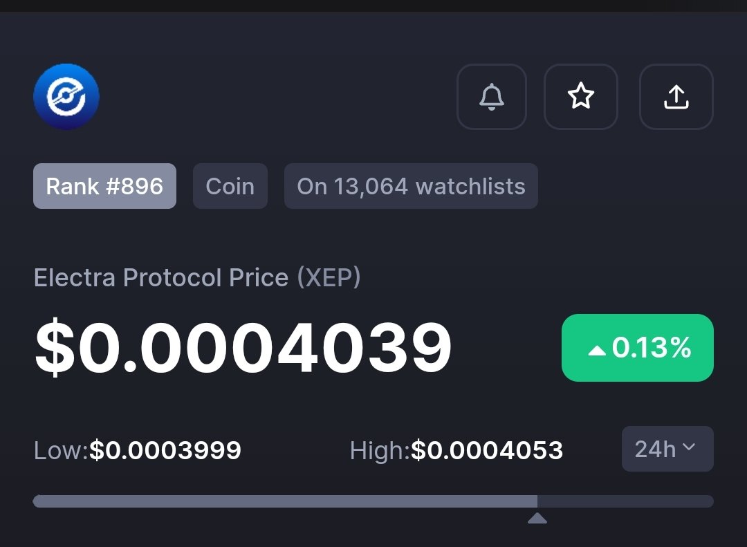 Electra Protocol(EP) , the next standard and mainstream blockchain to enter in top 50 #CMC ?

Here are some important points you should know