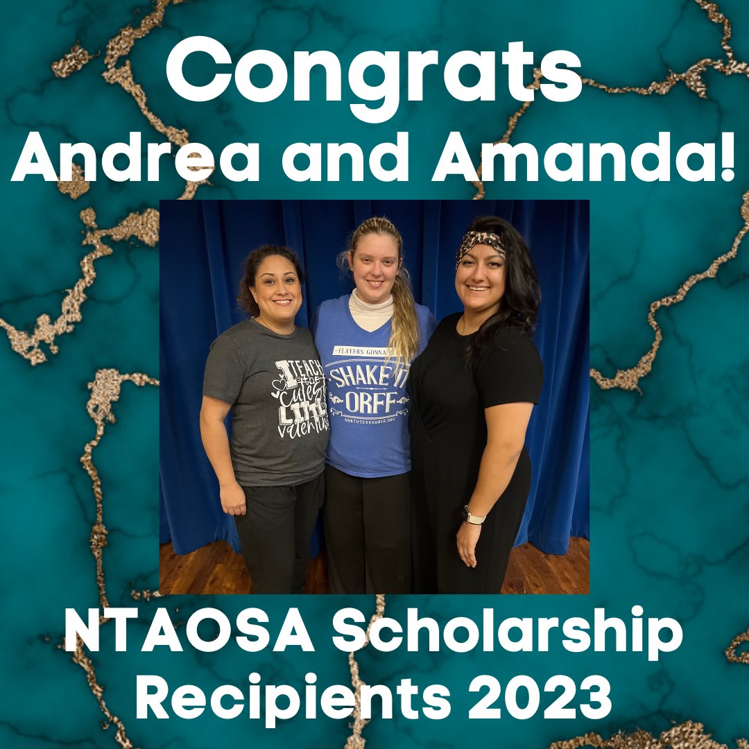 northtexasorff's tweet photo. Congrats Amanda and Andrea!! 2023 NTAOSA Scholarship Recipients https://t.co/YsMWJGxre6