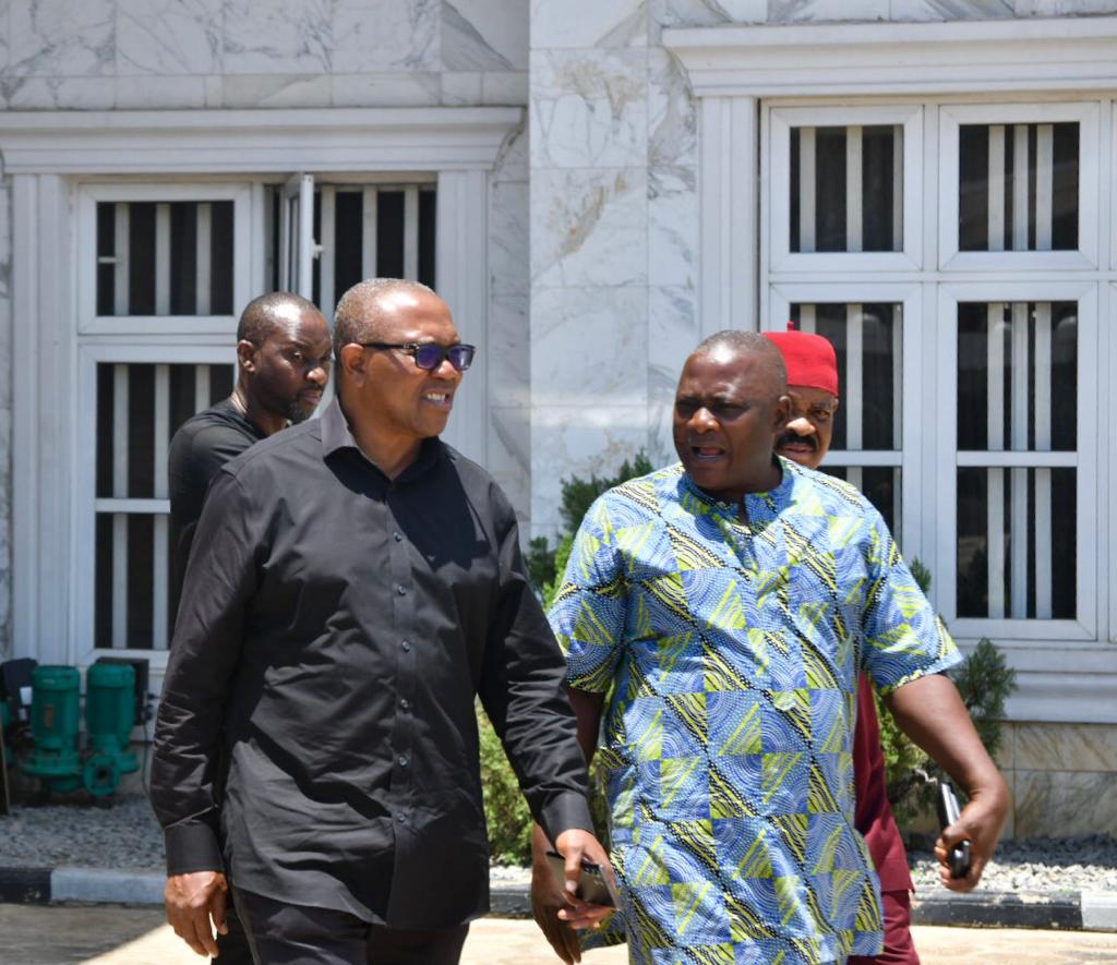PeterObi's tweet photo. Earlier today, I visited my friend and brother, Chief Innocent Chukwuma, CEO of Innoson motors. We shared some convivial moments and had very productive discussions. -PO https://t.co/cZUece0iTX