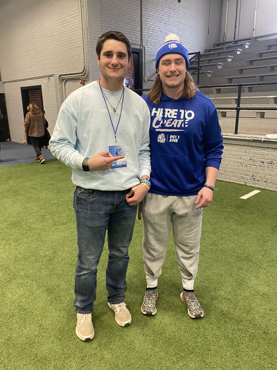 Kooper82Rich's tweet photo. Had an awesome time! It was great to finally meet @CoachJax42 at @DrakeBulldogsFB Junior Day. @tstepsis #ThisIsDrakeFootball https://t.co/A0StJTOmu3