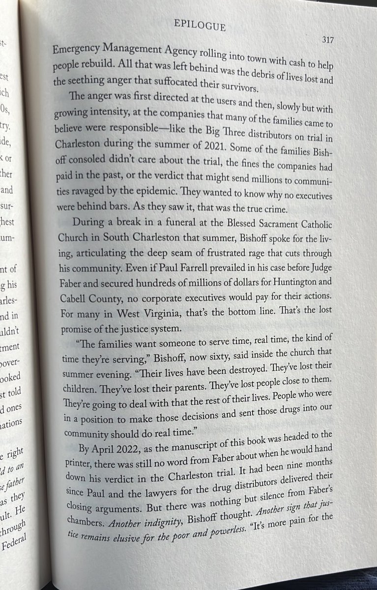 rjamesfinn's tweet photo. Eerie how this testimony in @ScottHigham1 and @SariHorwitz’s “American Cartel” from a West Virginia funeral assistant echoes what Louisiana has seen through COVID, surging homicides and the fentanyl crisis https://t.co/0wAnyaPNpW