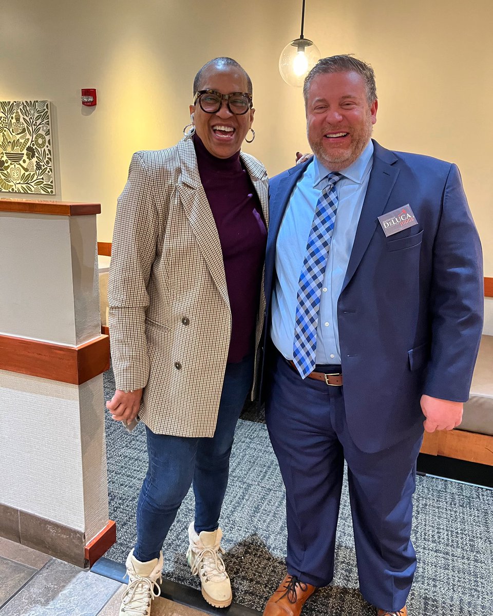 DeLucaForJudge's tweet photo. Thank you, Terri Minor Spencer for a wonderful meeting. So glad to learn more about the work you do with @WestEndPower  #Positivity #Leadership https://t.co/vtCwHdBUdv