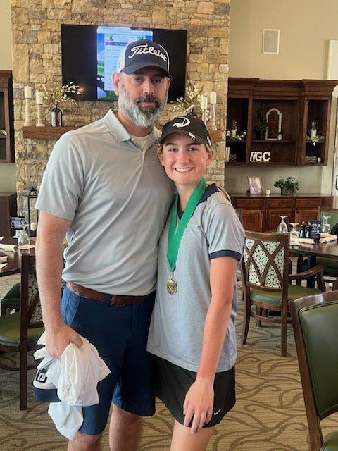 Creekview_Golf's tweet photo. Congrats to the Lady Grizzlies for defending their Grizzly Classic Championship! The girls shot a 284.
Congrats to @Makena_Dubois for winning low medalist. Thanks to all the teams who came out to compete. https://t.co/0gdldJizSE