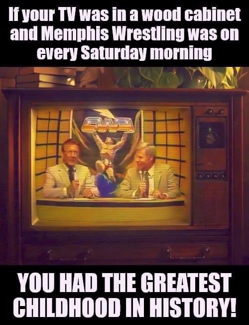 AllahMagnetic's tweet image. Saturdays are for #Wrasslin… #prowrestling #oldschoolwrestling #saturdayvibes