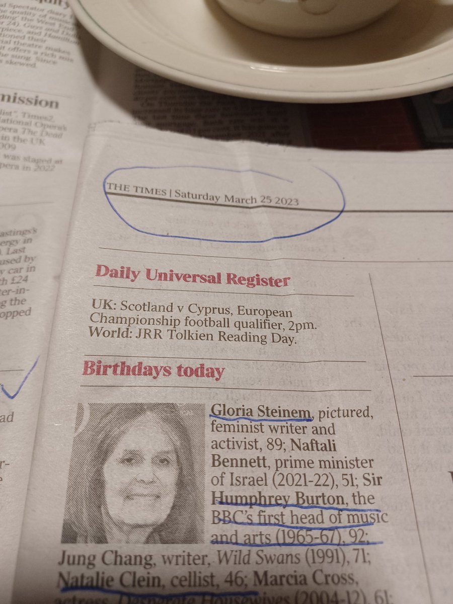 @natalieclein Happy birthday, Natalie. As listed in today's @thetimes 🎂 🥳 🎉 🎈 🎁 🎧 📻