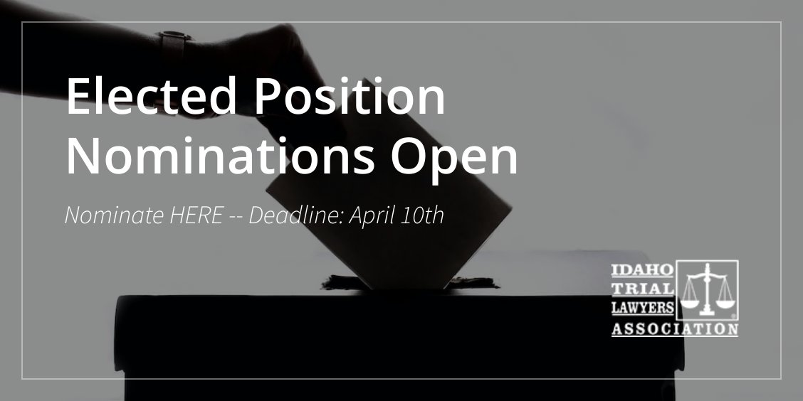 Idaho Trial Lawyers Association tweet media