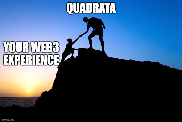 QuadrataNetwork's tweet photo. Think of #Quadrata as your helping hand throughout your #Web3 journey 👌
#DigitalIdentity #Web3Identity #IdentityForWeb3 https://t.co/BNLbudZWfL