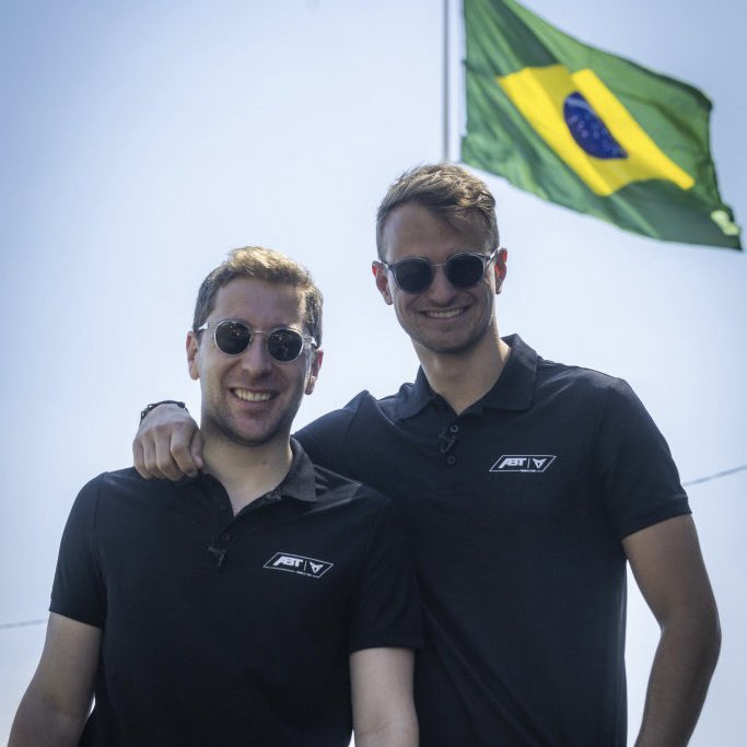 CUPRA's tweet photo. Tough race for both of our drivers here in São Paulo. We will do our best to be back stronger in Berlin. Thanks Brazil for this amazing event 🇧🇷
#ElectricRacing #UnstoppableImpulse @abtmotorsport @FIAFormulaE @nico_mueller @RFrijns https://t.co/8AMhRd6xQm