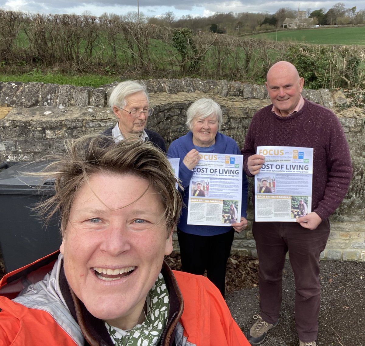 Great day in #ChaltonAdam #Somerset so many people are really angry that they don’t have proper representation in Parliament and they want change. They are backing me to be that change. 
#demandbetter #forafairdeal #generalelectionnow 
@SomersetLibDems @SF_LibDems