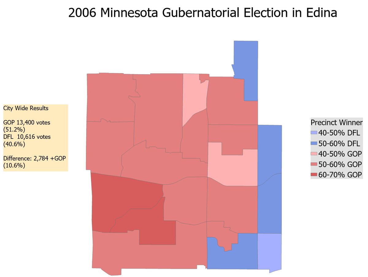 Minnesota Mapper on Twitter "Edina, a firstring southwestern suburb