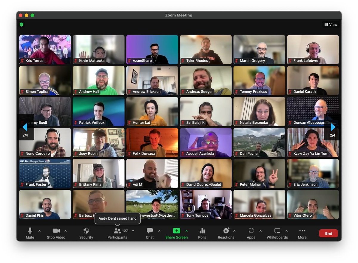iosdevhappyhour's tweet photo. Thanks for attending yet another #iOSDevHappyHour!

Big appreciation to our community speakers @tinatron_ and @dvrzan, and congrats to our @kodecodev giveaway winners: D.B., @kestrelsoftware, @PdVeilleux, @Bartozo_, @coughski &amp; @I_Lomidze!

See you all at next month's event! https://t.co/zZZb5TdxCG