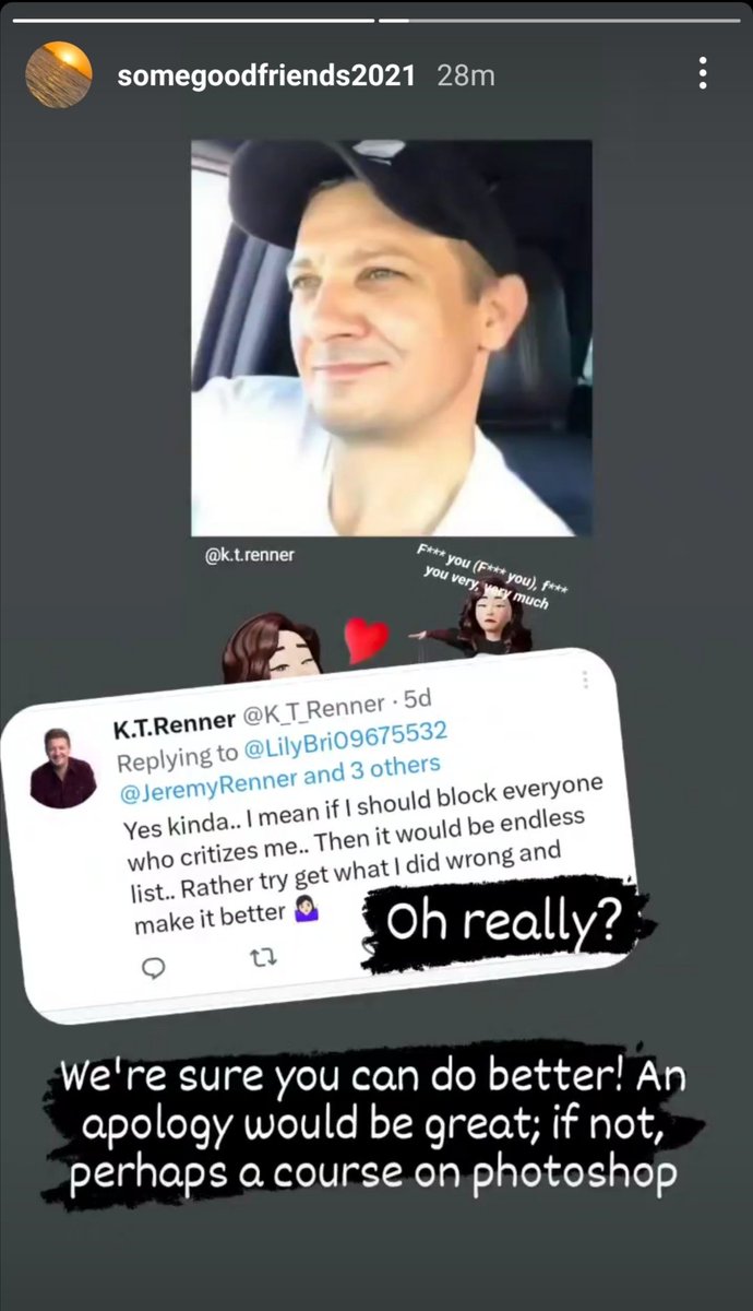 JeremyVerses1's tweet photo. Well we tried to but that's how it ended up @K_T_Renner 😕🤣 you just a big ©l0wn KT https://t.co/bDuW5TlwoI