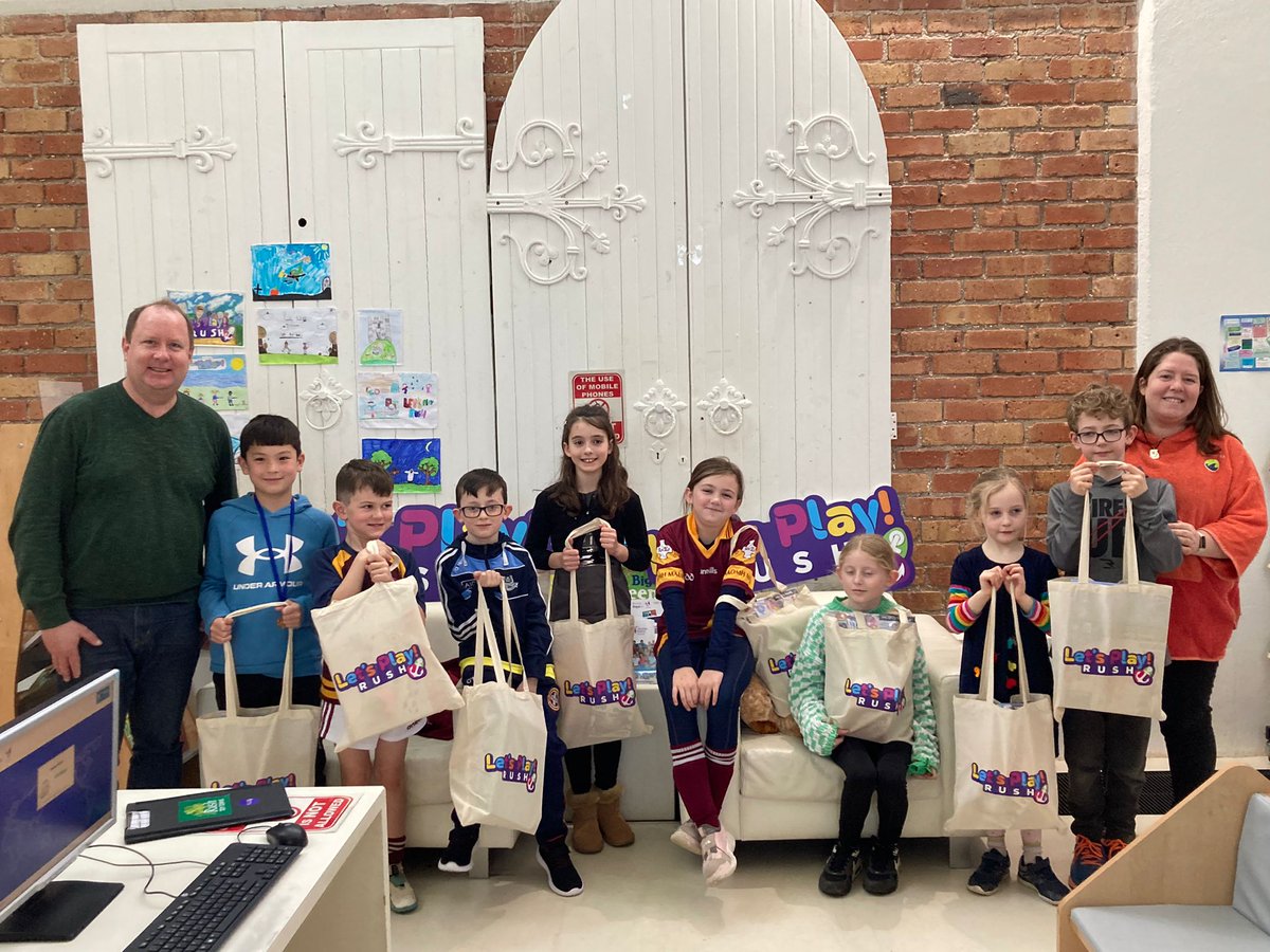 Congratulations and well done to all the winners of prizes in the Let's Play Rush art competition. We got some great examples of art depicting activities across many of the events we held last yea. From sock fighting to the pumpkin hunt and sack racing. Well done to all  !!