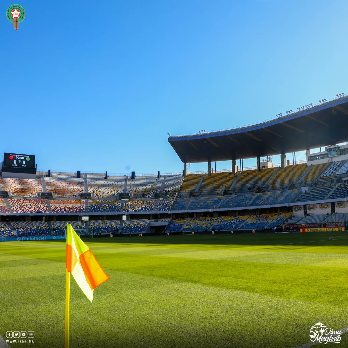 Le joyau qui accueille le match amical 🇲🇦⚡🇧🇷

CreditPhoto : DR #DimaMaghrib #AtlasLions #TeamMorocco #DestinationMorocco2025