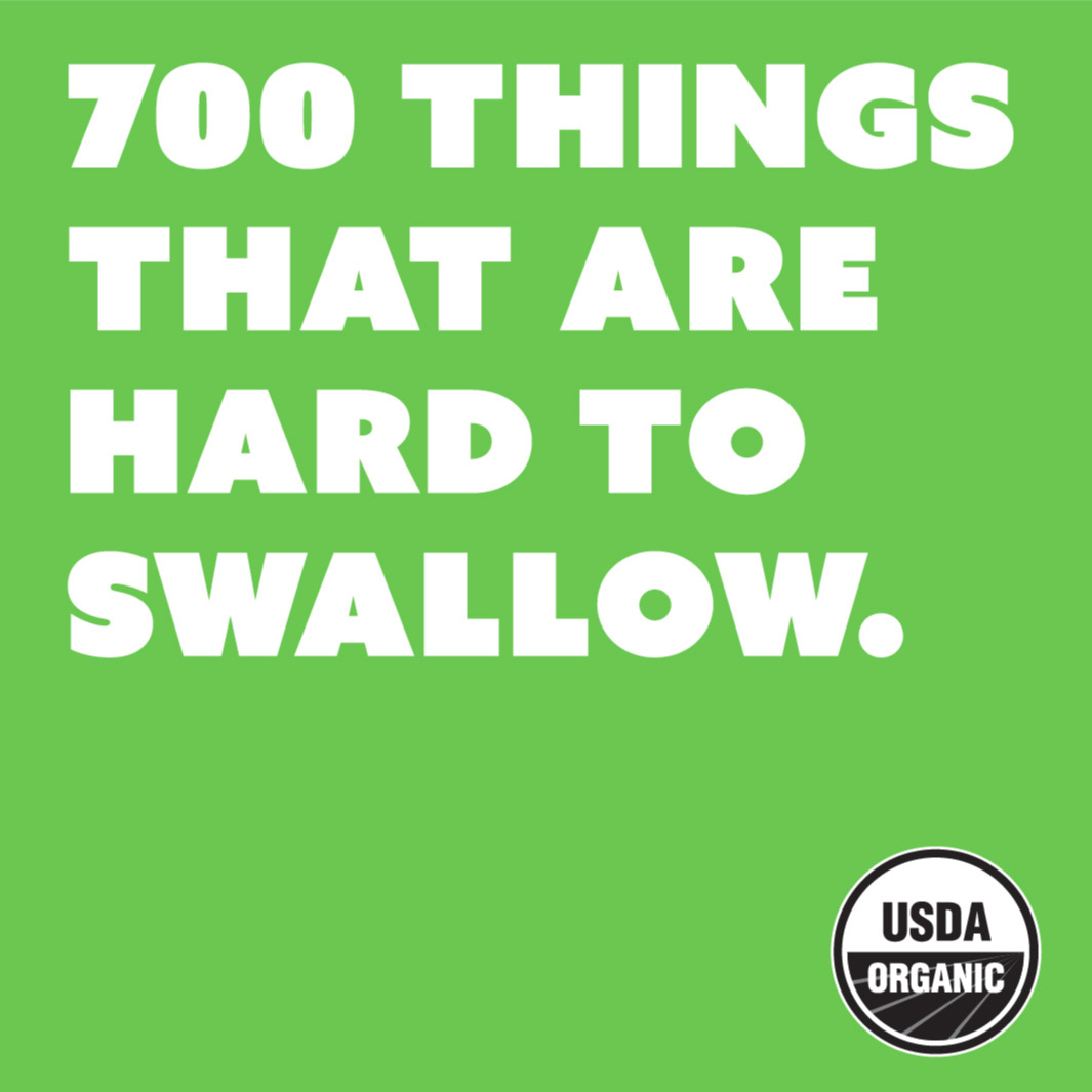 Did you know you skip over 700 chemicals when you choose certified organic food and textiles? Keep it simple and just go with organic. skipthechemicals.com 
#skipthechemicals #goorganic #health #environment #science #organic