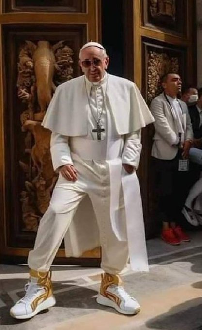 Viral: ¡Y soporten!  Crean imágenes del papa Francisco con IA y surgen los memes |  El Informador