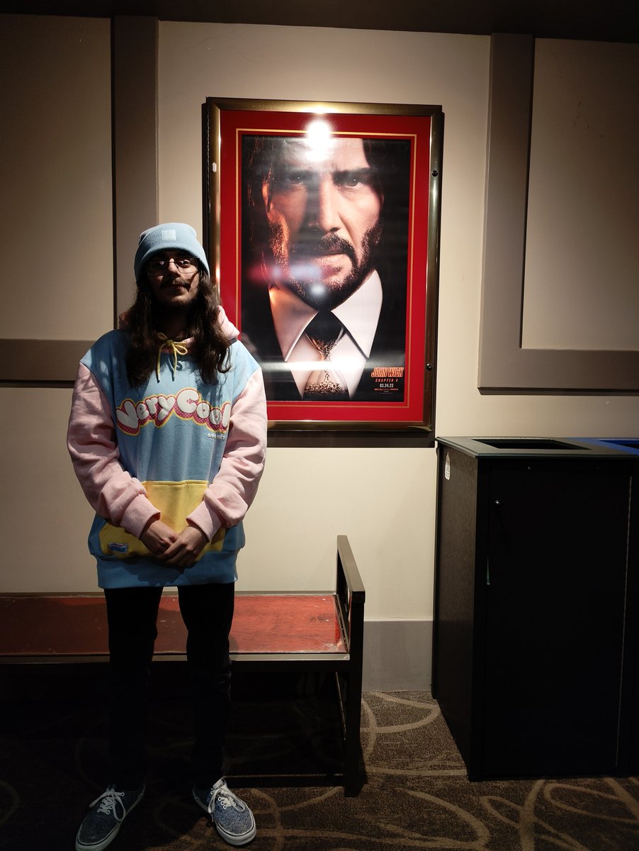 realgdxp's tweet photo. John Wick Chapter 4 was absolutely AMAZING!! I enjoyed every second of it. A ride of emotions all the way through till the very end. Now... I shall wait for it to arrive on Blu-Ray format so I can rewatch it. 🥹 #JohnWick4  I stayed for the post-credit scene as well. 👀 https://t.co/tcpOokMBrR