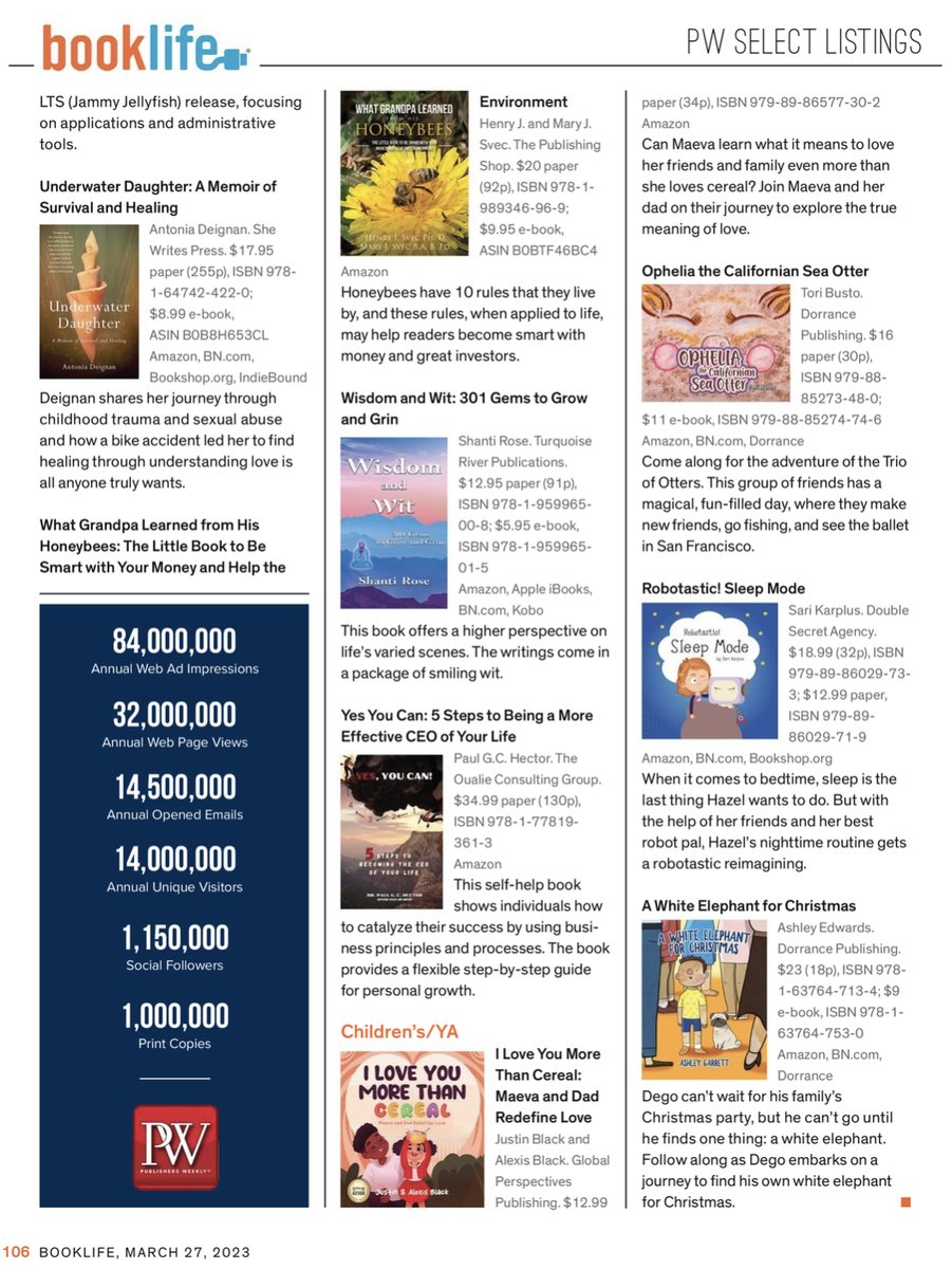 SariKarplus's tweet photo. I spy with my little eye... my new book in this week's Publishers Weekly. Do you see it?
@robotastic @PublishersWkly @booklife 

 #NewBooks #STEMBooks #KidsBooks #PictureBooks https://t.co/qVqq0pRQAu