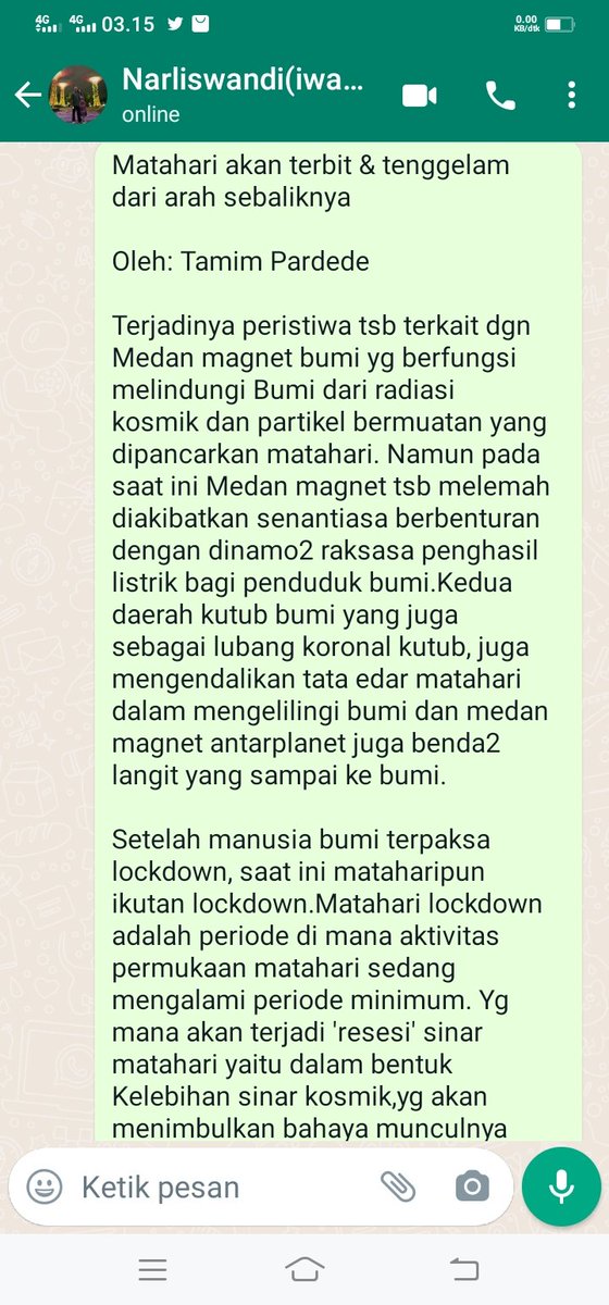 tamim_pardede's tweet photo. Matahari terbit tenggelam dari arah sebaliknya https://t.co/OC5gPxTxg1