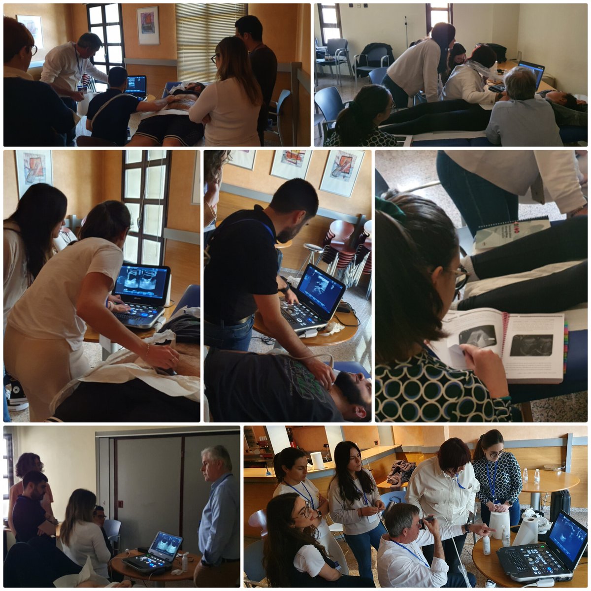 EcosemfyC's tweet photo. Si tu me dices mira, lo veo todo... #ecotiroides, #ecomusculoesquelética, #ecocardio, #econefro, #ecohepatobiliar, #ecoocular, #ecopulmonar, #ecovascular #EcosemFYC23 #EcosemFYC8ed en #Logroño @semfyc @srmfyc @resis_semFYC
#FormacionsemFYC https://t.co/65Jjl3zeNg