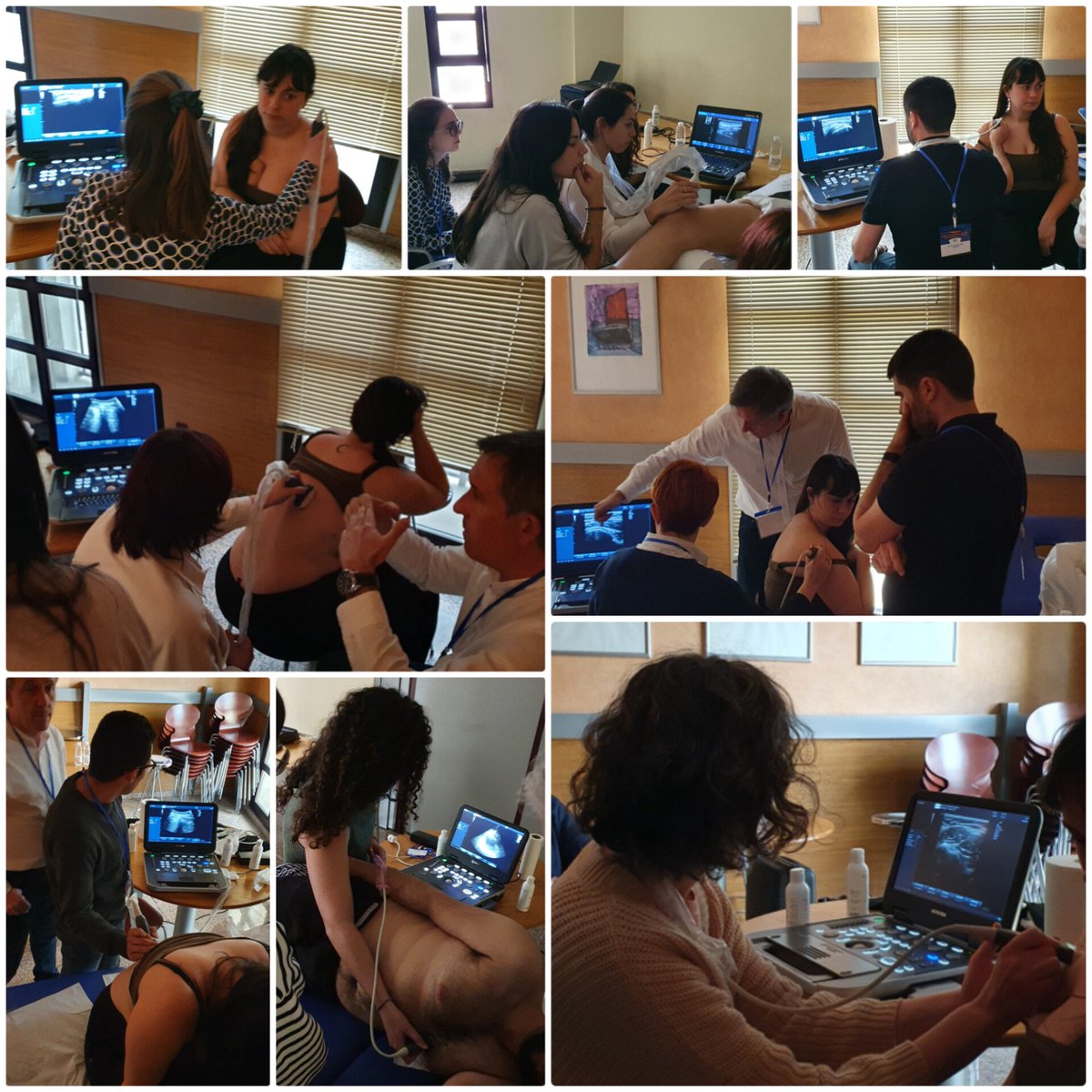 EcosemfyC's tweet photo. Si tu me dices mira, lo veo todo... #ecotiroides, #ecomusculoesquelética, #ecocardio, #econefro, #ecohepatobiliar, #ecoocular, #ecopulmonar, #ecovascular #EcosemFYC23 #EcosemFYC8ed en #Logroño @semfyc @srmfyc @resis_semFYC
#FormacionsemFYC https://t.co/65Jjl3zeNg
