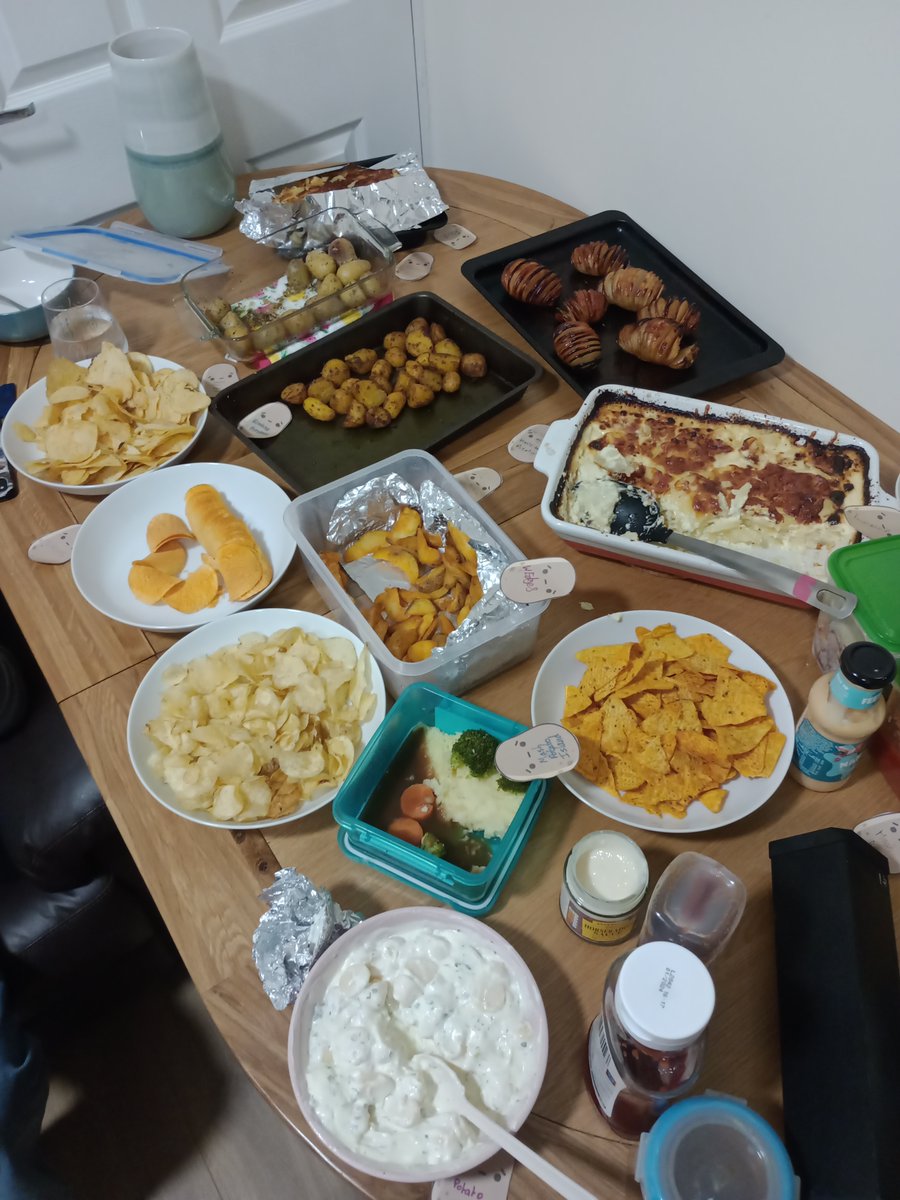 Inaugural Potato Party was a success🥳