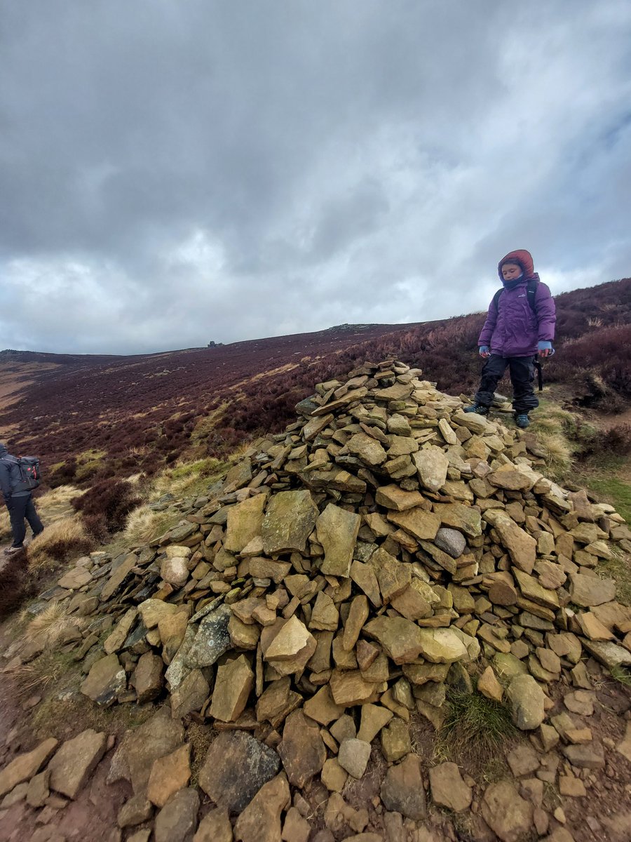 NikkiSatchwell's tweet photo. Unbelievable day, we had 3 seasons of weather in 9 miles! Was a gruelling day, after hail stinging outlr faces and wind nearly blowing us over... but amazing views. The boy did fantastic, such a super boy!  @LeasStAndrews @LeasinghamScout https://t.co/MavjUuwkHh