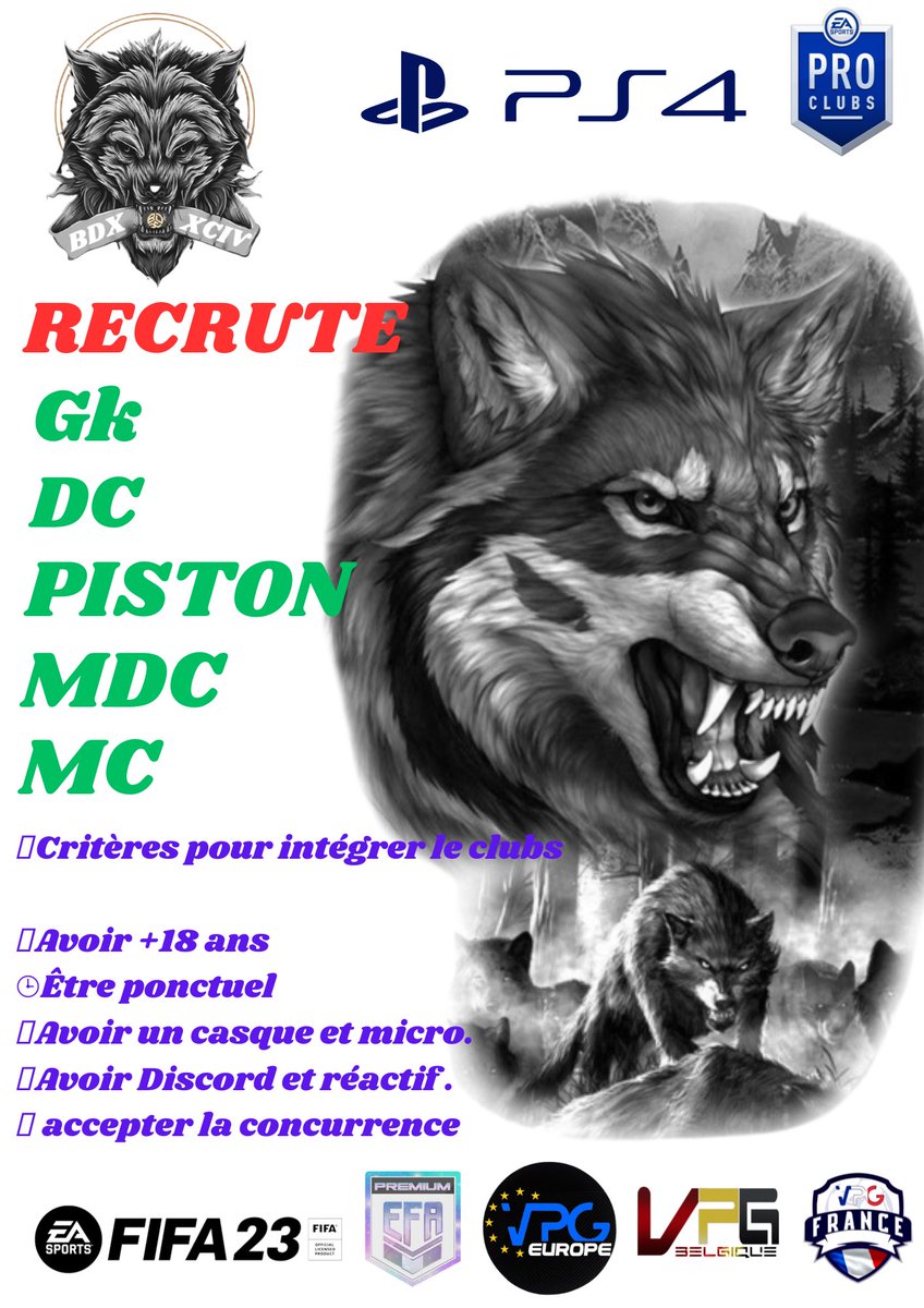 Toujours d’actualité 😉

<a href="/VPGFrance_/">VPG France</a> <a href="/belgique_vpg/">VPG BELGIQUE 🇧🇪</a> <a href="/EFASelection/">Equipe De France EFA</a> <a href="/VPGEurope/">Virtual Pro Gaming | Europe</a>