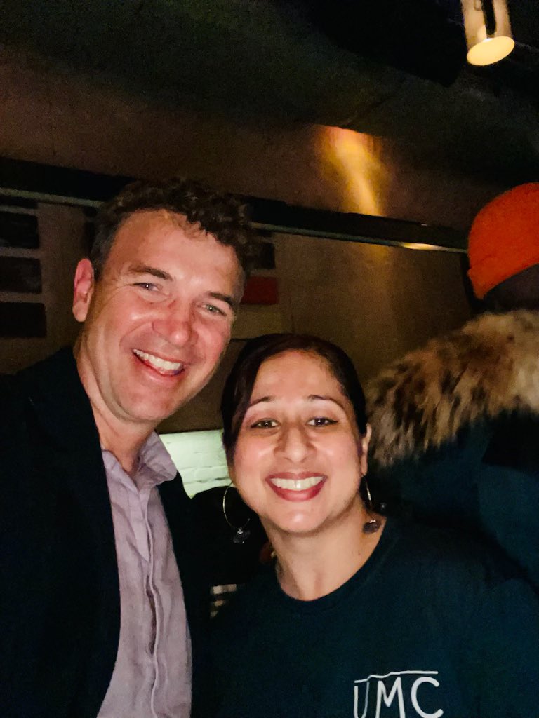 SoniaMKhunkhun's tweet photo. Before I board had to give a shout-out to this incredible person who is celebrating a BIRTHDAY today!!  My co-camp counselor &amp; #ibrc22 co-chair @aahpm , #geripal extraordinaire!  @EWidera glad we got to hang out!!  #hapc23 community, make sure to wish him! #PalliativeCare https://t.co/YQdkLHtcA1