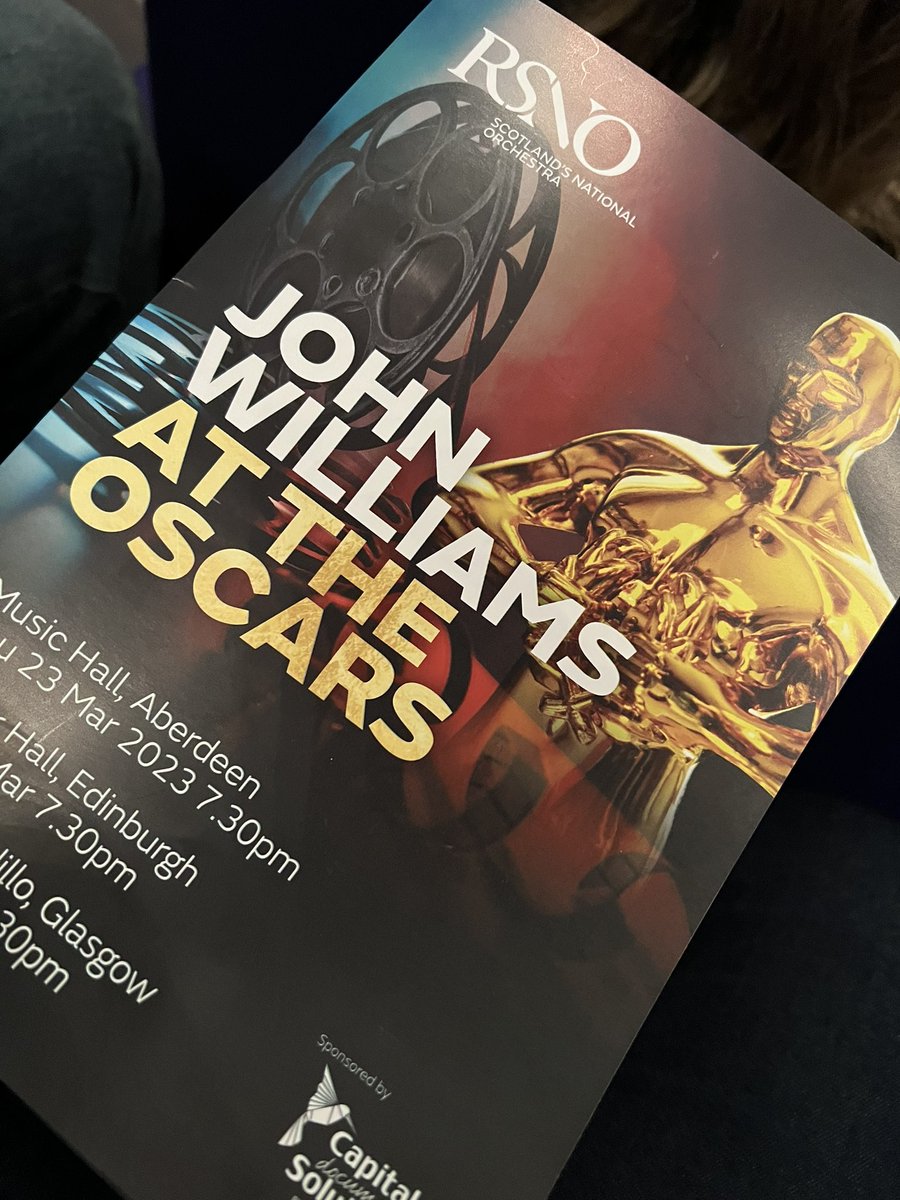 We’ve always said we’d come to see a live orchestra, it’s only took 16 years since we got married but next time we will need to bring our three kids!

#rsnofilm