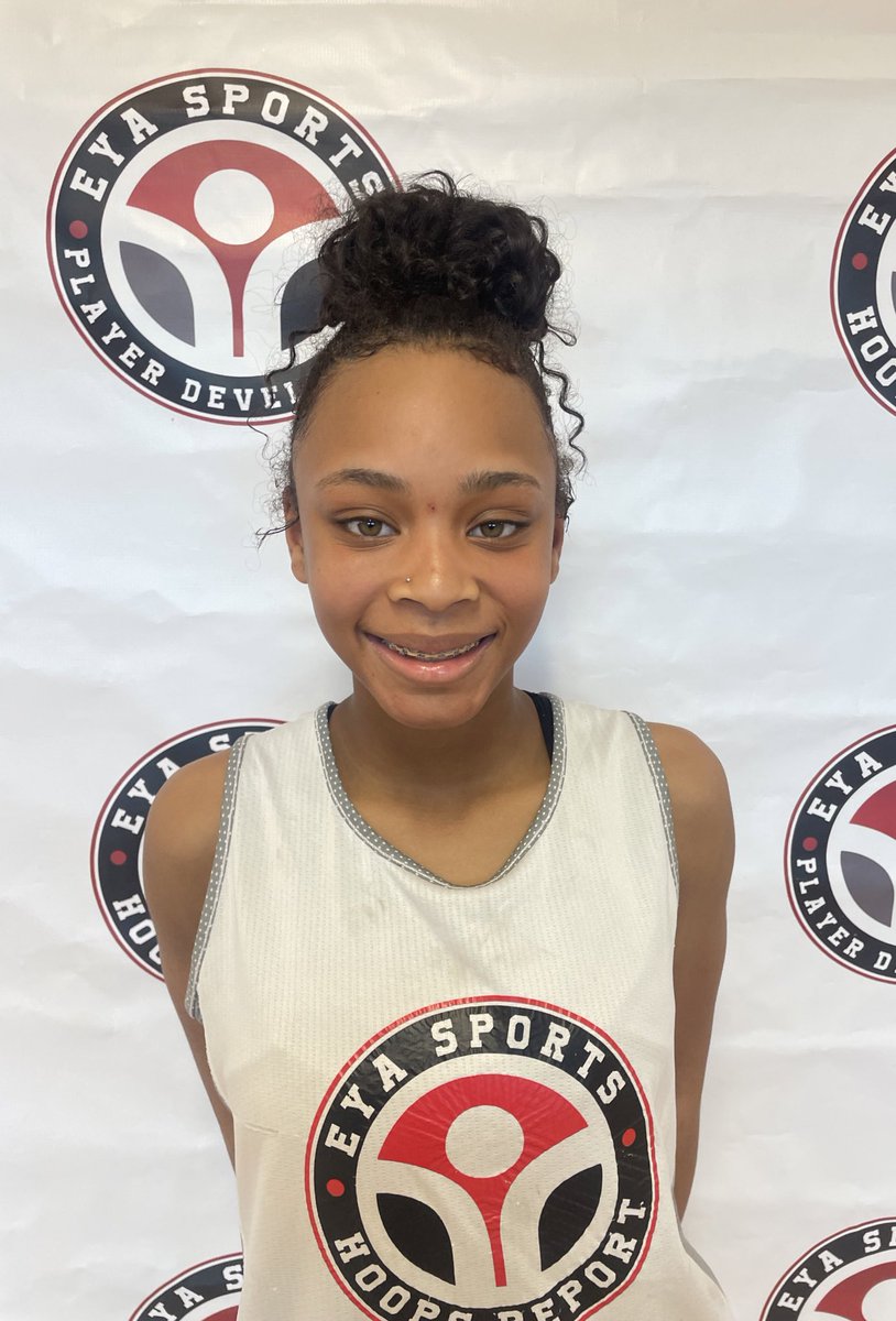 @KmiyahFoulk SG (2026) was a STANDOUT PLAYER at the EYA GIRLS HS Showcase! She was a semi-finalist for the the 3P contest and Queen of the Court. <a href="/jonesborohsath/">Jonesboro High School Athletics</a> has great talent in this 9th grader! Great kid and attitude.