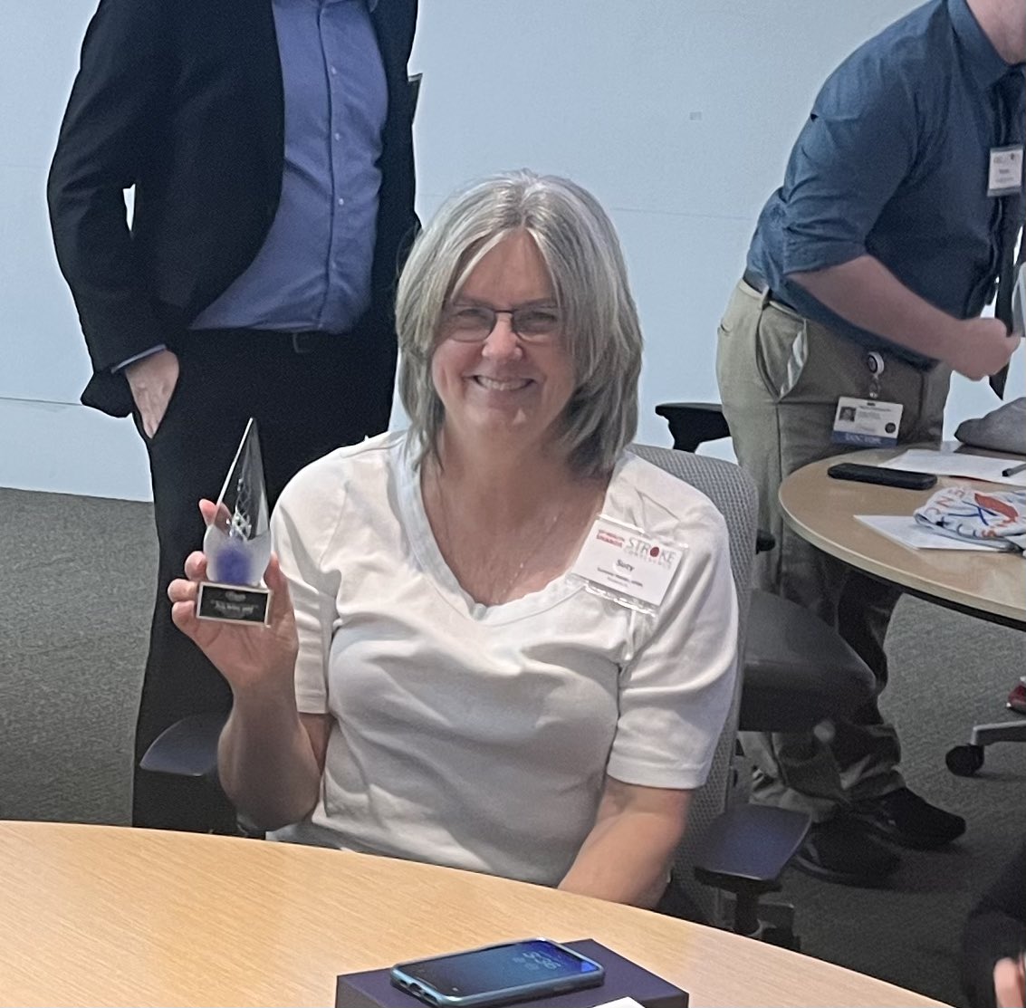 Christina Wilson, MD, PhD, FAAN (@neurochristina) on Twitter photo Congrats to our UF stroke ARNP Suzy Holder as this yearβs stroke award winner for one of the fastest door-to-needle times and an overall can-do spirit on the stroke team! π <a href="/NicolleWDavis/">Nicolle Davis PhD, RN, SCRN, ASC-BC,FAHA</a> <a href="/UFStroke/">UF Health Comprehensive Stroke Center</a> <a href="/AnnaKhanna4/">Anna Khanna, MD</a> Congrats to our UF stroke ARNP Suzy Holder as this yearβs stroke award winner for one of the fastest door-to-needle times and an overall can-do spirit on the stroke team! π <a href="/NicolleWDavis/">Nicolle Davis PhD, RN, SCRN, ASC-BC,FAHA</a> <a href="/UFStroke/">UF Health Comprehensive Stroke Center</a> <a href="/AnnaKhanna4/">Anna Khanna, MD</a>
