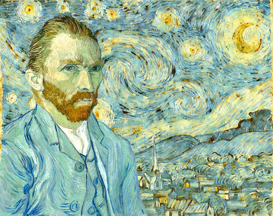 Starry Night in the colors of Van Gogh self-portrait - digital recreation

nickoprints.com/featured/starr…

#vangoghart #vangogh #vincentvangogh #postimpressionist #postimpressionism #impressionism #vangoghselfportrait #selfportrait  #starrynight #dutchpainter  #buyintoart #ayearforart