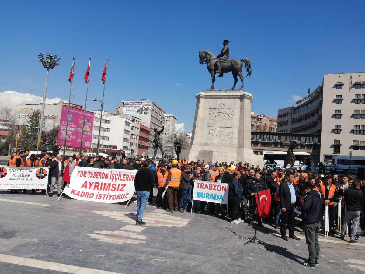 TaşeronunOyu KadrodaSaklı
Karayolları Yol Bakım Onarım Çalışanları Kadro Müjdesi Bekliyor
<a href="/vedatbilgn/">Vedat Bilgin</a> <a href="/Yolissendikasi/">YOL-İŞ Sendikası</a> <a href="/akaraismailoglu/">Adil Karaismailoğlu</a> <a href="/Akparti/">AK Parti</a>  <a href="/MhpTbmmGrubu/">MHP TBMM Grubu #MHP</a> <a href="/RTErdogan/">Recep Tayyip Erdoğan</a>
