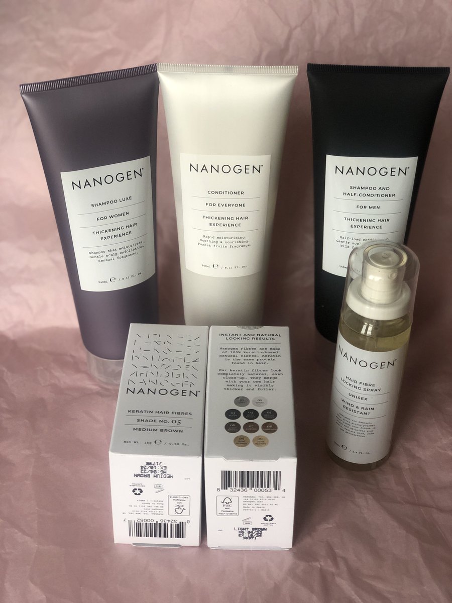 ReviewStudioUK1's tweet photo. [AD] If you struggle with thin or thinning hair, @OfficialNanogen have lots of solutions for you:

https://t.co/5uznVmKBjB

#Haircare #HairThickening #ThinningHair #ThickeningConditioner #ThickeningShampoo #LuxuryHaircare #HairProducts #2in1Shampoo #HaircareForMen https://t.co/rmvmyLmJaF