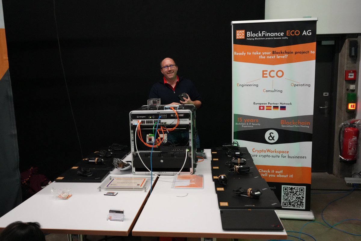 BlockfinanceECO's tweet photo. preparing for the @START_Global Hack Challenge.
We did prepare a #bitcoin infrastructure challenge to all Hacker participants of this wonderful event in 2023 sharing Bitcoin knowledge.
#start23 #event https://t.co/vepKYVJDmH