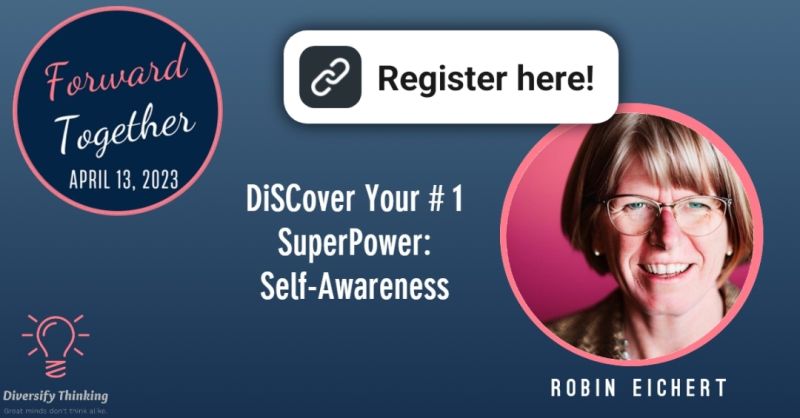 PeopleSense's tweet image. Excited to speak at Forward Together on 4/13, hosted by @diversifythink, for women ready to move forward with a community of support! Join my session &amp;amp; access #EverythingDiSC on CatalystTM ($81 value!). Learn your #workstyle &amp;amp; how to read others. Sign up &amp;gt; lnkd.in/eSrMY_Ec