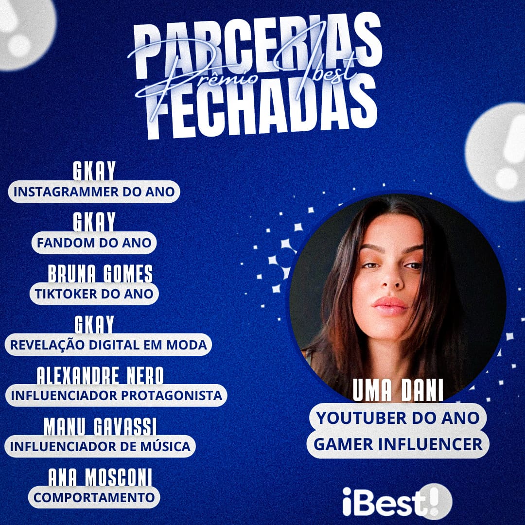 centralumadani's tweet photo. 🔹PARCERIAS FECHADAS PRO PRÊMIO IBEST 2023 🤝🏻

Essas são nossas parcerias pro prêmio Ibest 2023! Contamos com sua ajuda para conseguirmos entrar no Top20 e levar esse prêmio pra casa.

📍ACESSE O SITE E VOTE NAS CATEGORIAS ACIMA:
https://t.co/jqheibZtzF
https://t.co/HochrHiWS5 https://t.co/C7U9STHsNM