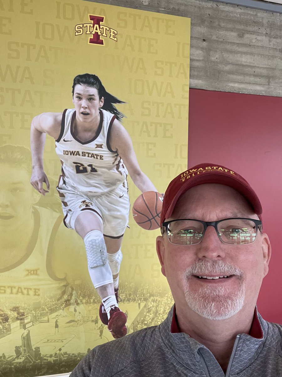 ISU_AL's tweet photo. Back at Hilton for Spring VB and who do I find? @bridgecarleton that’s who! https://t.co/z1KImUBG8Z