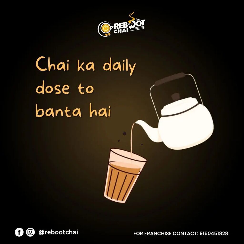 rebootchai's tweet photo. Chai ka daly dose to banta h 😍
. 
. 
. 
. 
. 
#chai #tea #chailovers #chailover #tealover #teashop #chaistore #teastore https://t.co/GiFqepgeMH https://t.co/CdeaNoppGX