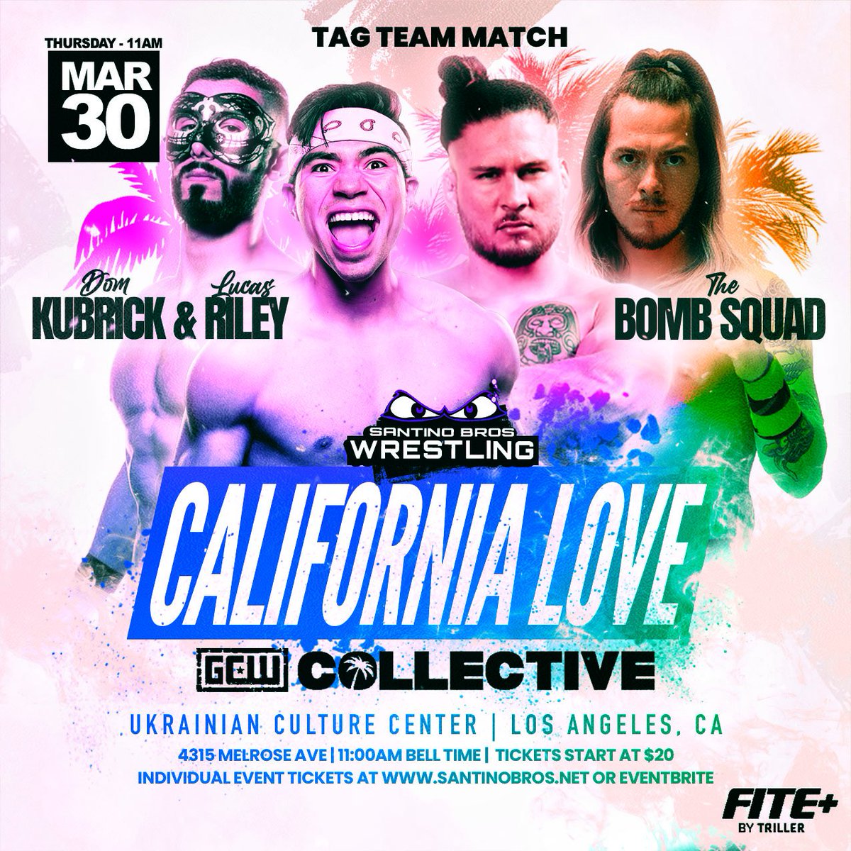 Pro Wrestling School on Twitter "Show your support for the local talent and get your tickets