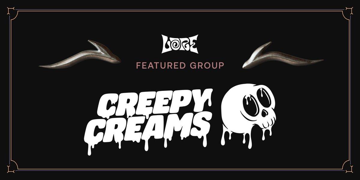 What happens when a pairs of NHS doctors @akio_meta and <a href="/TomJChurchill/">DrTomato</a> start a NFT brand? 

We’re excited to release Chapter Five of our 30 days of Lore Series: <a href="/creepycreams/">creepycreams</a> 

With Lore they supercharged and increased engagement in an already highly successful community