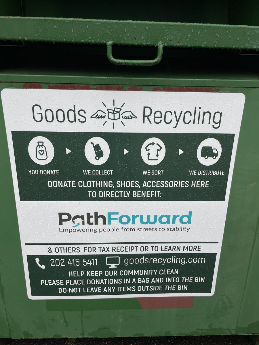 ArrisonMrs's tweet photo. @goodsrecycling @SOME_DC I am happy we found you in Mclean! I hope the donations are helpful to a lot of people! ❤️🙏🏻🎉 https://t.co/SYuUphxECv